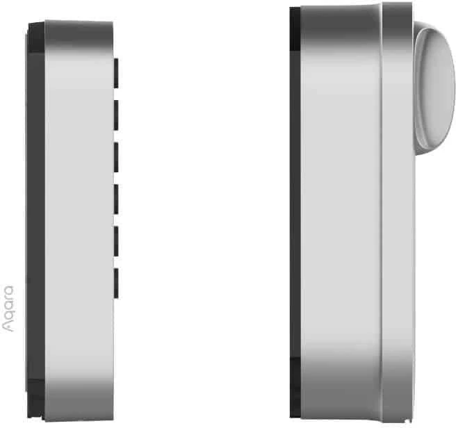 Aqara Smart Lock U200 išmanioji durų spyna, sidabrinė (EL-D02D-S)