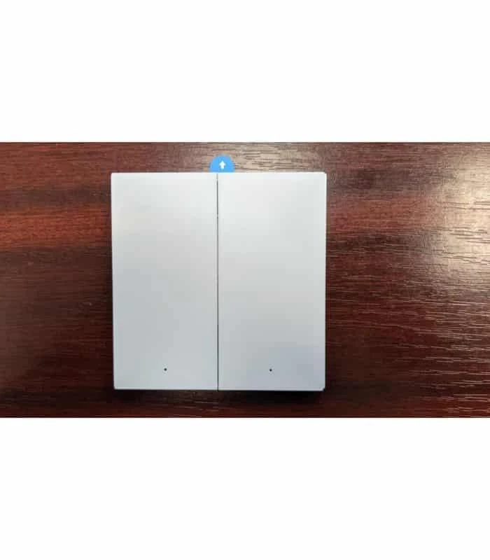 Aqara Wirless nuotolinio valdymo jungiklis H1 (dvigubas rokeris) WRS-R02 Baltas