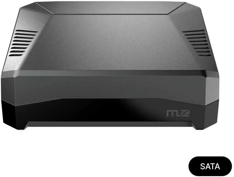 Oem Raspberry Pi 4B aliumininė dėžutė Argon One su ventiliatoriumi - pilka