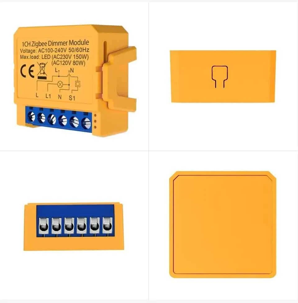 Išmanusis ZigBee nuleidimo jungiklis Avatto ZDMS16-1 TUYA