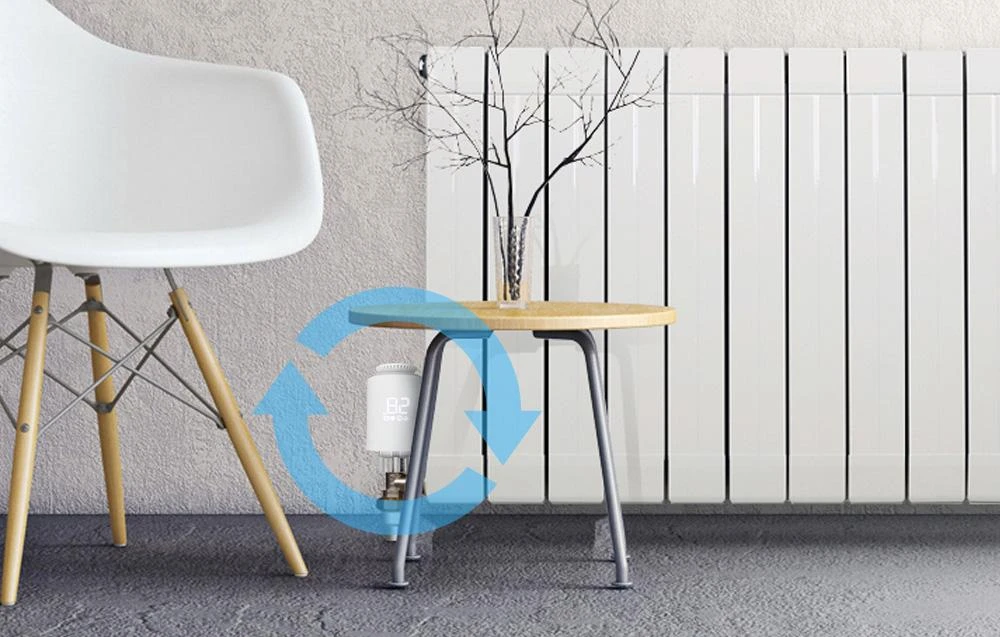 Avatto TRV06 Zigbee išmanusis radiatoriaus vožtuvas termopavara TUYA