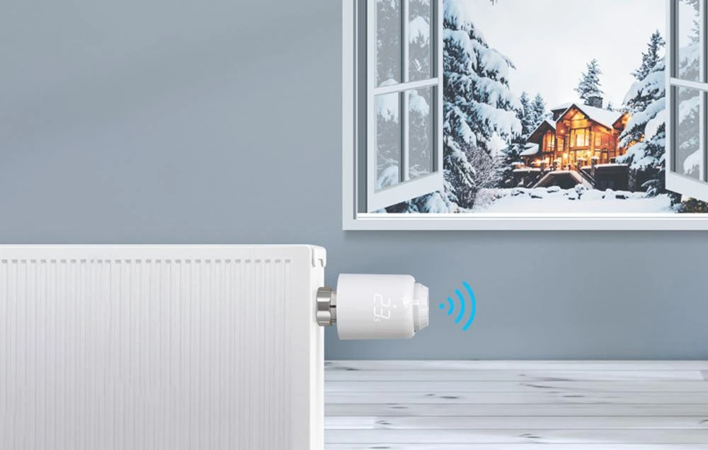Avatto TRV07 Wifi išmanusis radijautoriaus vožtuvas termopavara TUYA