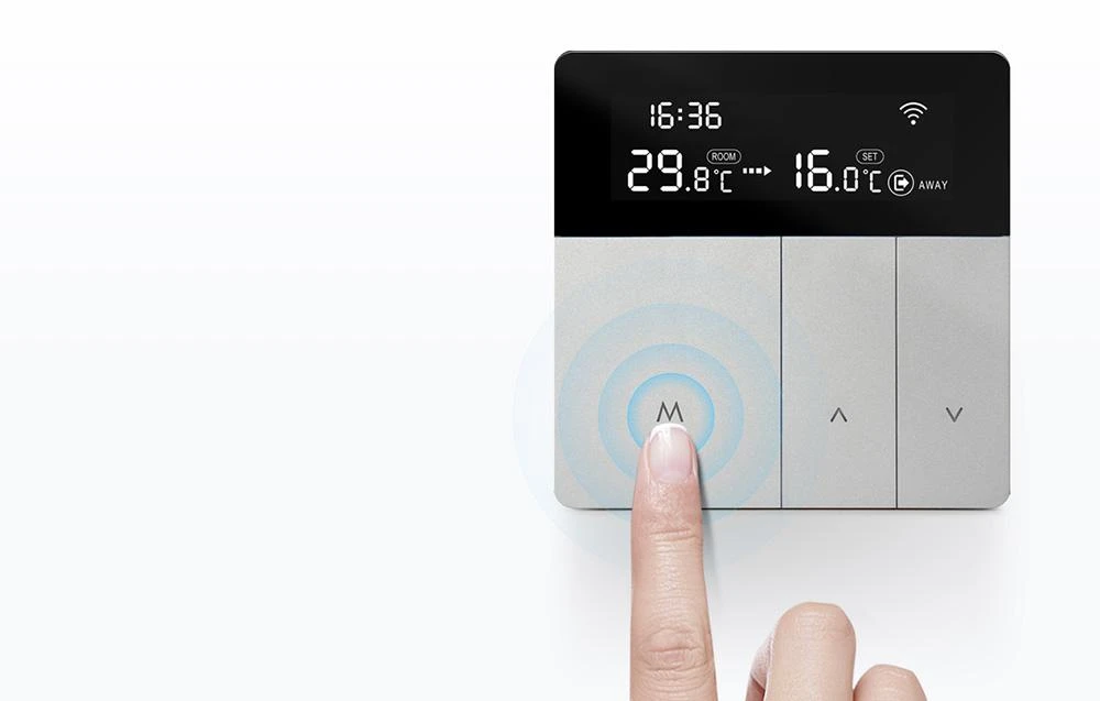 Avatto WT50 Wifi katilo termostatas valdiklis 3A TUYA