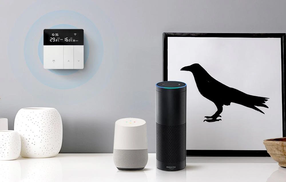 Avatto WT50 Wifi katilo termostatas valdiklis 3A TUYA