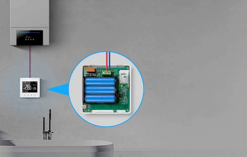 Išmanusis termostatas Avatto ZWT198 ZigBee TUYA