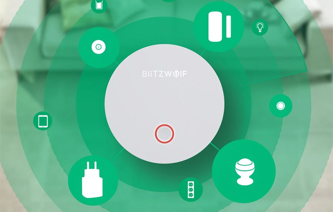 BlitzWolf BW-SHP13 WIFI ZigBee 3.0 išmanusis lizdas (EU) 3680W