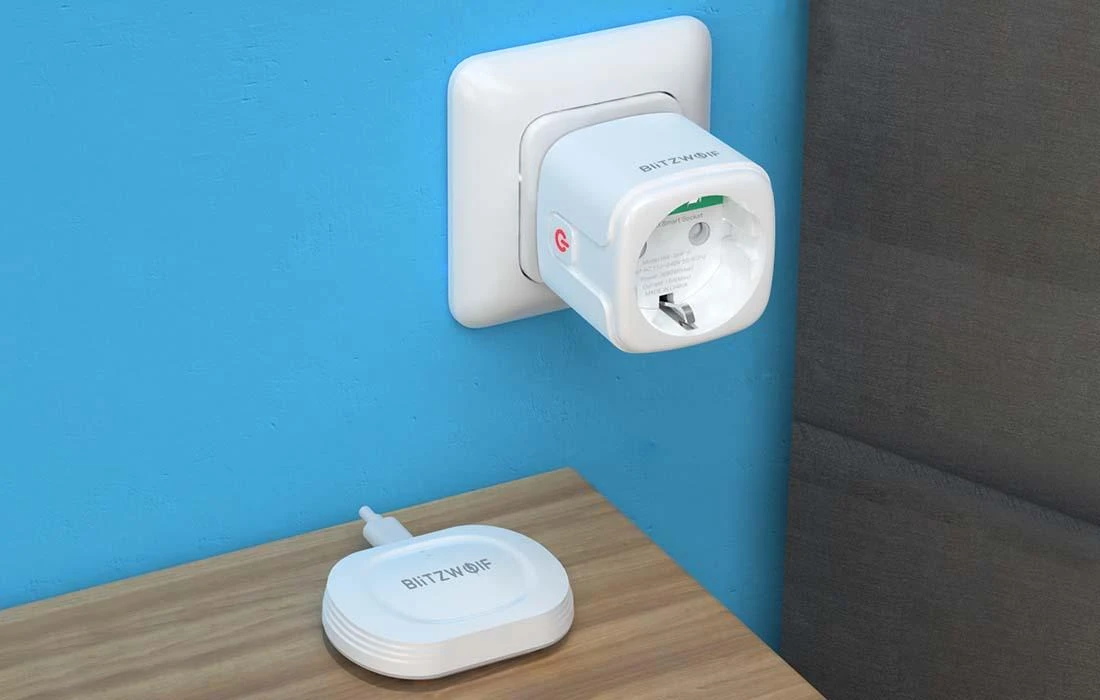 BlitzWolf BW-SHP15 ZigBee 16A kištukas su elektros sąnaudų matavimu TUYA