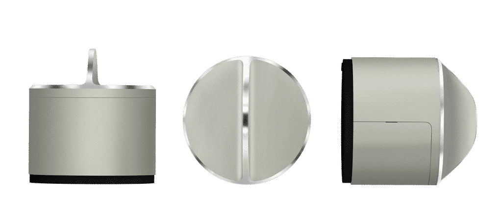 Danalock V3 išmanioji spyna valdoma Bluetooth & Zigbee sidabrinė euro aprašymas - Prekės nuotrauka