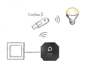 Dresden Elektronik Phoscon Kobold Zigbee 3.0 išmanusis valdomas dimeris aprašymas - Prekės nuotrauka