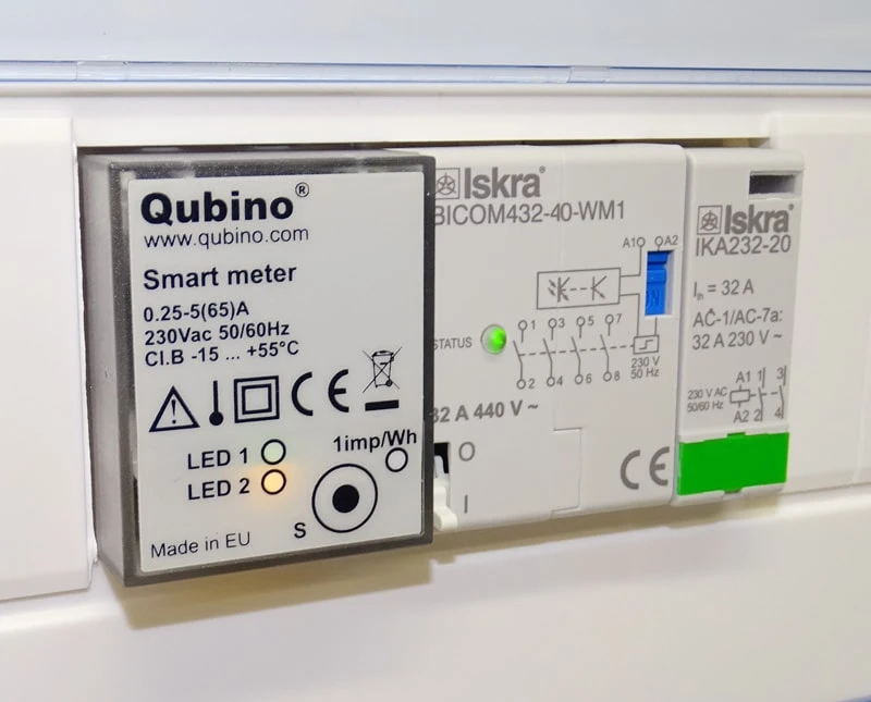 Qubino 1-fazės su-wave išmanusis elektros energijos sąnaudų matuoklis ZMNHTD1 aprašymas - Prekės nuotrauka