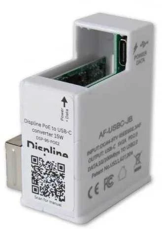 Displine PoE konverteris 10W