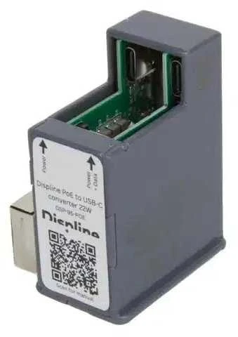 Displine PoE konverteris 22W