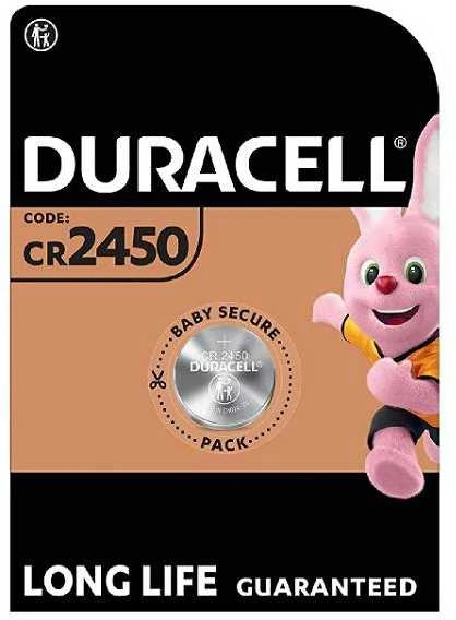 Baterijos DURACELL 2450, 1vnt