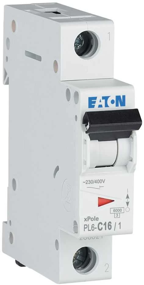 EATON xPole automatinis jungiklis 1P C16 PL6-C16/1