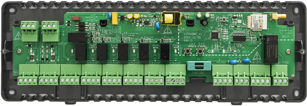 Engo Controls vadības bloks ZigBee 6 bezvadu zonām + 2 vadu zonām, 230V