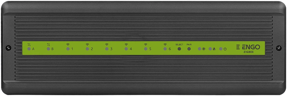 Engo Controls vadības bloks ZigBee 6 bezvadu zonām + 2 vadu zonām, 230V