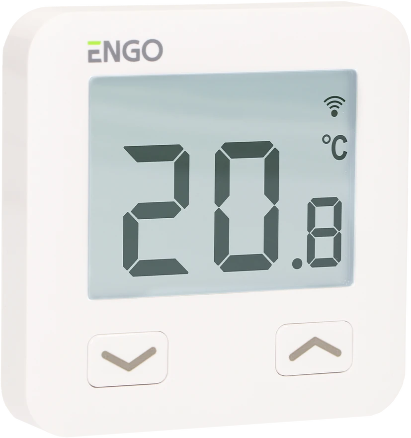 Engo Controls Engo E10 baltas Wi-Fi termostatas 230V, TUYA