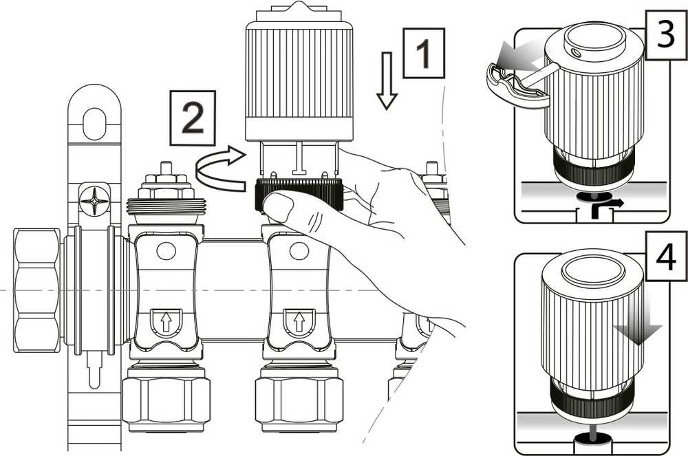 Engo Controls ENGO E30NC-24 termoelektrinė pavara 24V