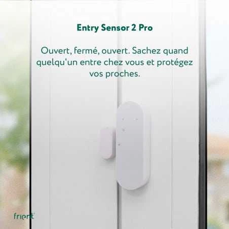 Frient Entry Sensor 2 Pro Zigbee išmanusis magnetinis durų/langų sensorius