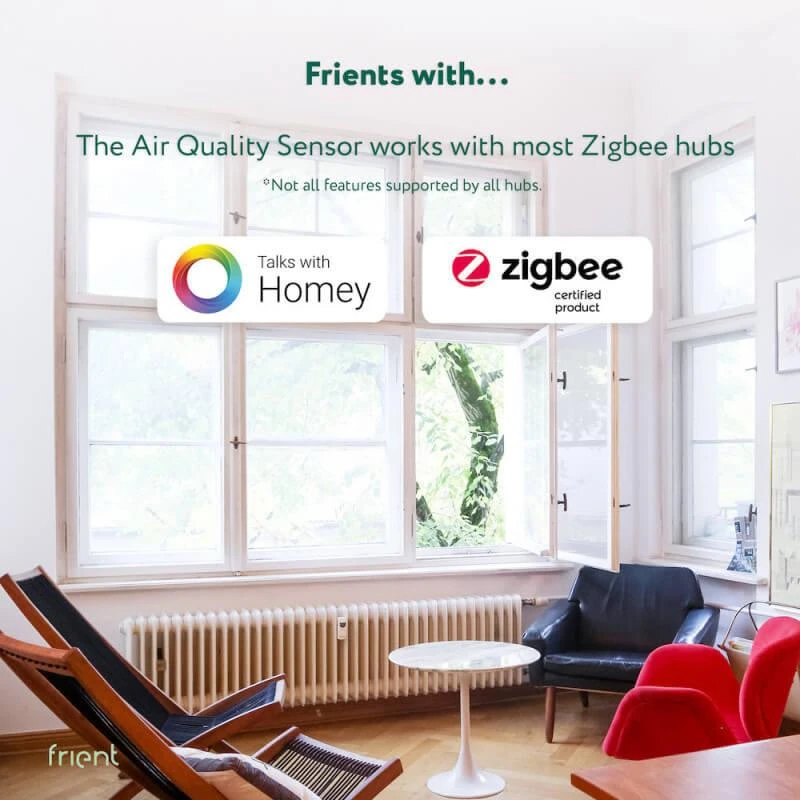 Frient Zigbee Oro kokybės jutiklis