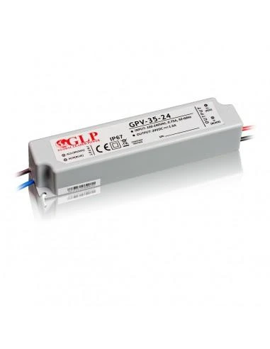 36W LED Maitinimo šaltinis GLP 12V IP67