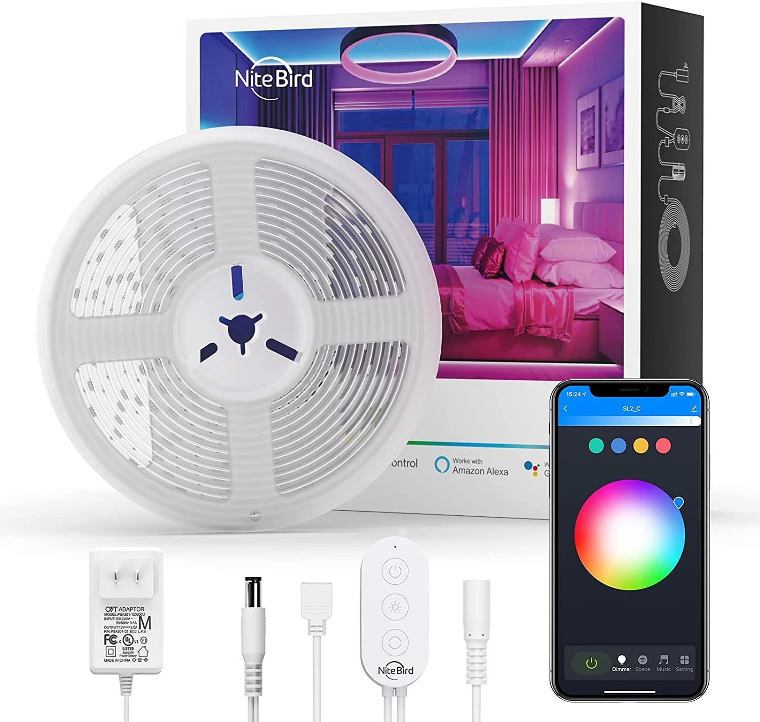 Gosund Nitebird Smart LED šviesos juosta Gosund SL2 5m