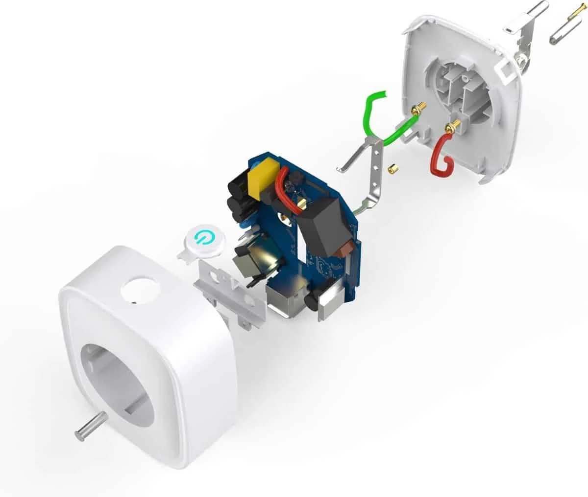 Išmani rozetė valdoma WiFi Gosund SP112 2xUSB 16A Tuya