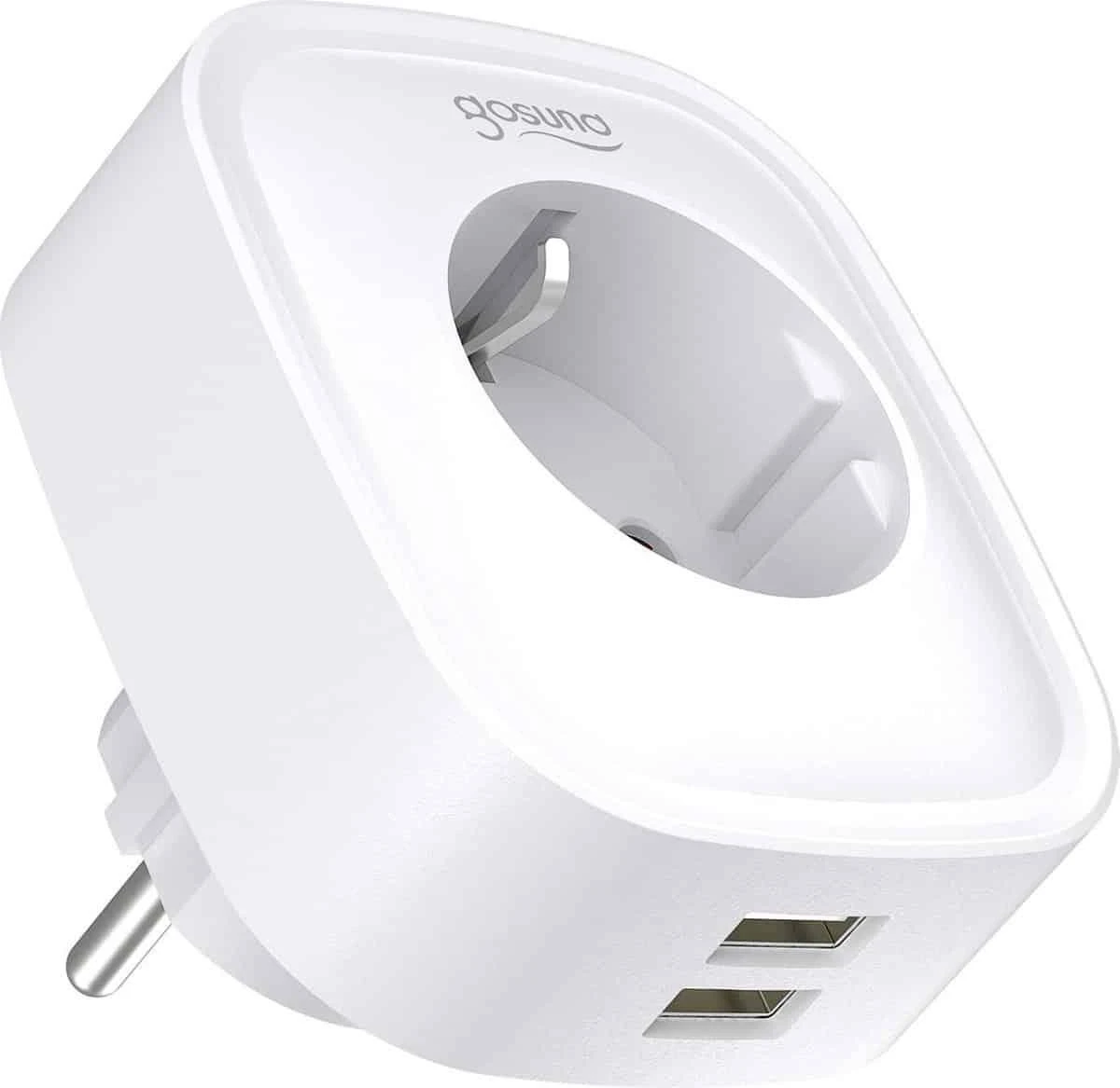 Išmani rozetė valdoma WiFi Gosund SP112 2xUSB 16A Tuya