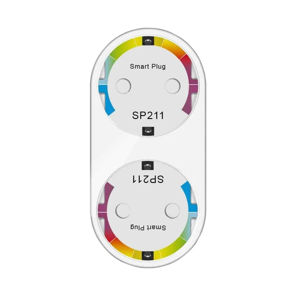 Gosund Nitebird Dvigubas išmanusis kištukas WiFi Gosund SP211 3500W 16A