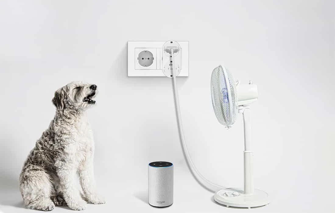Gosund Nitebird Dvigubas išmanusis kištukas WiFi Gosund SP211 3500W 16A