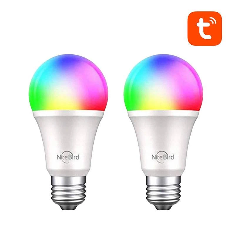 Gosund WB4 Wifi RGB+W LED 2 lempučių komplektas Tuya