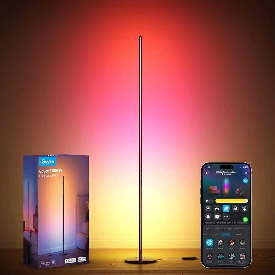 „Govee H8076“ žibintuvėlis Lite | Žiedinis žibintuvėlis | RGBICW, 1000 lm, 2,4 GHz „Wi-Fi“ + „Bluetooth“