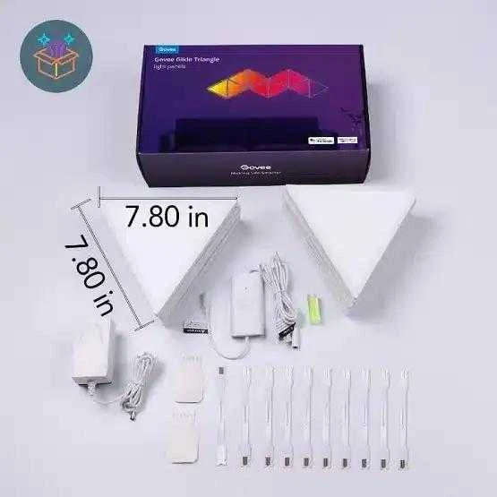 Ausinės Govee H6067 Glide Triangle | LED panelės | RGBIC