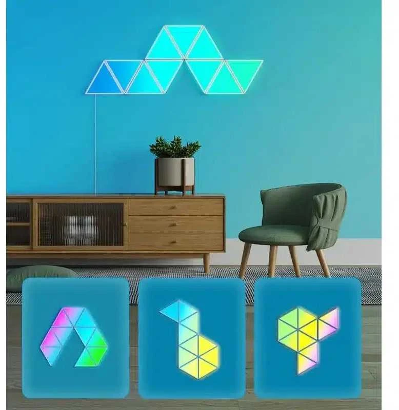 Ausinės Govee H6067 Glide Triangle | LED panelės | RGBIC