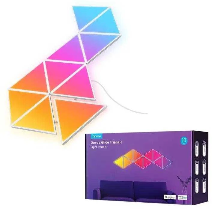Ausinės Govee H6067 Glide Triangle | LED panelės | RGBIC