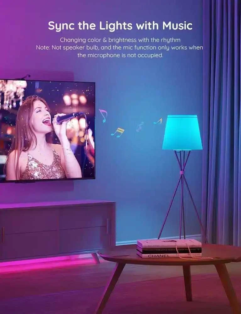 Govee H6008 RGBWW išmanioji 9W LED lemputė E27
