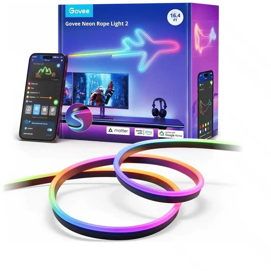 Govee LED juostelė 3m H61D3301 neoninė virvė 2