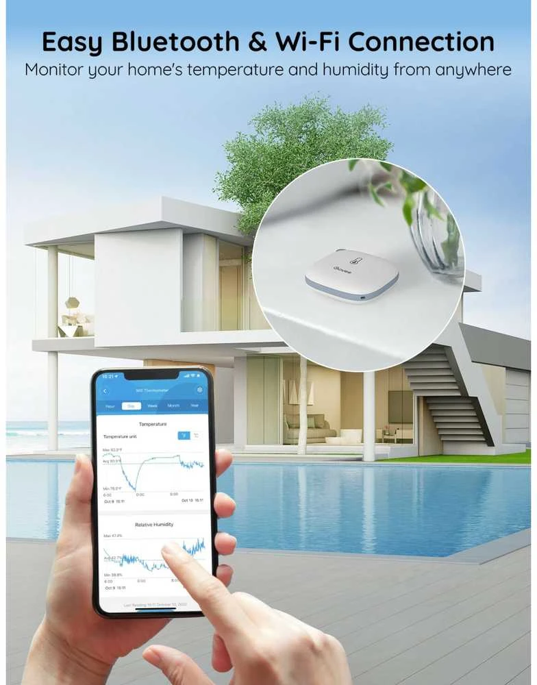 Govee Wifi belaidis termometras hidrometras