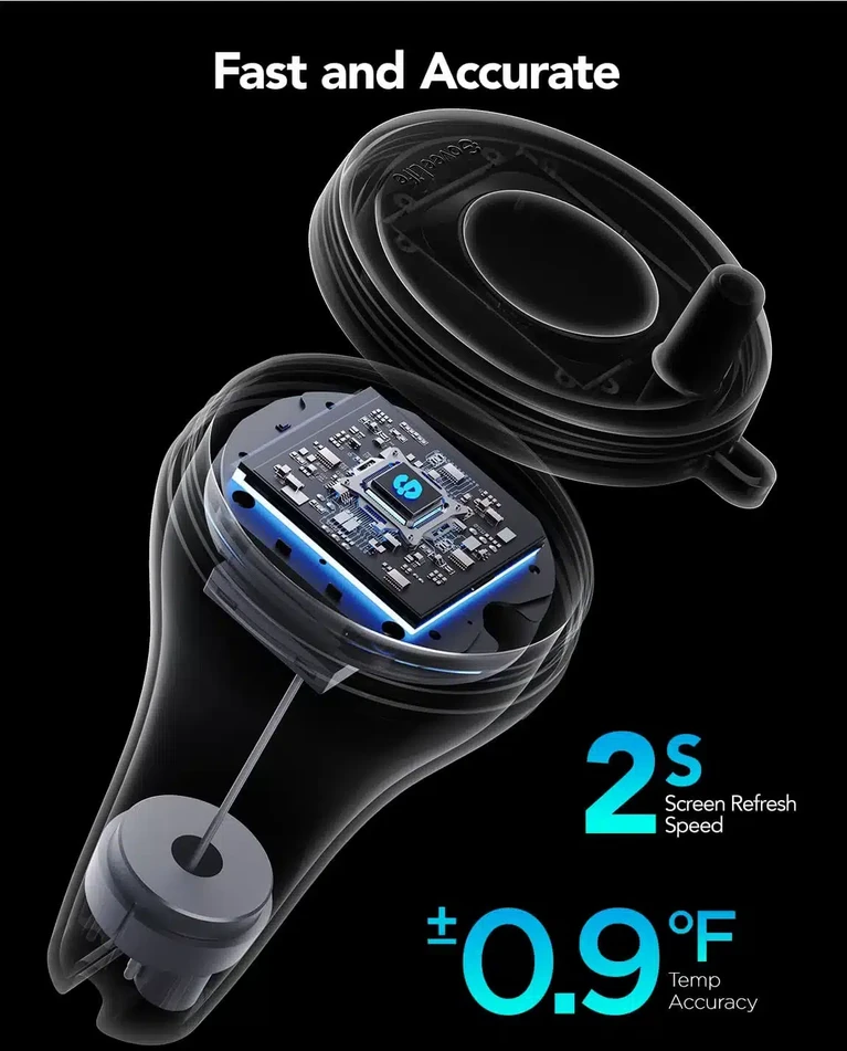 GoveeLife Smart Thermometer P1 – išmanus baseino termometras su Wi-Fi Gateway