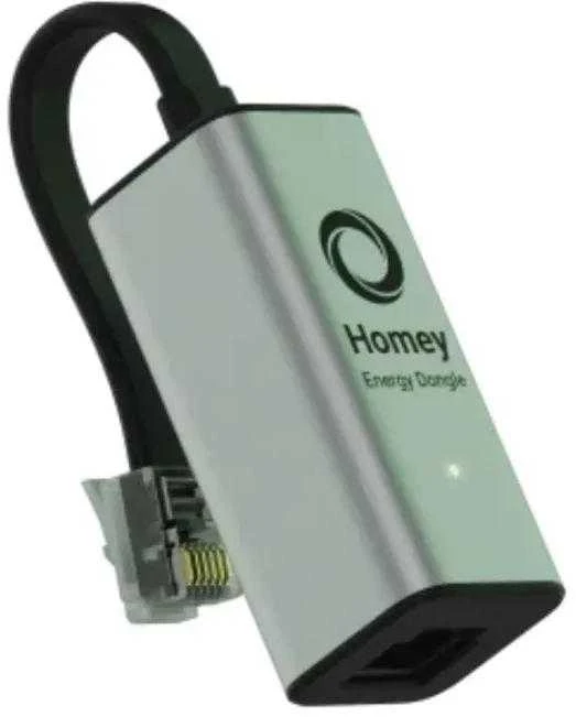 Homey Energy Dongle adapteris skirtas P1 suderinamiems energijos skaitikliams