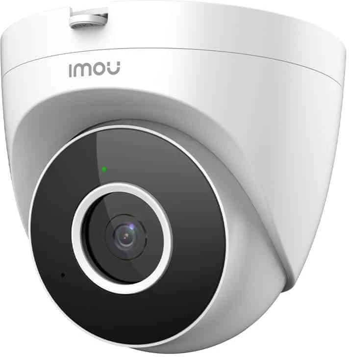 Dahua IP kupolinė kamera IMOU IPC-T22EP, 2MP 25fps, pašvietimas iki 30m, SD iki 256GB, 2.8mm 92°, WIFI, On