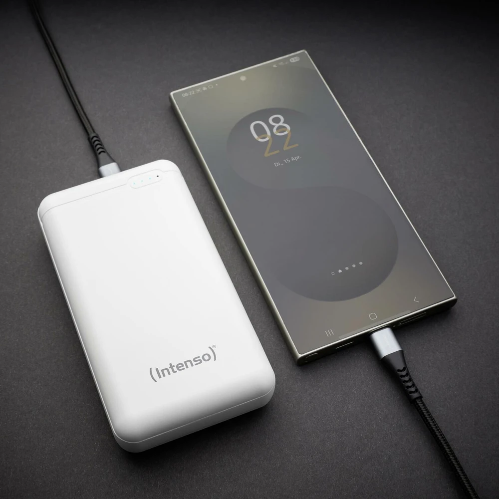 Išorinė baterija INTENSO 20000 mAh, 3.1A, USB Type-C, USB