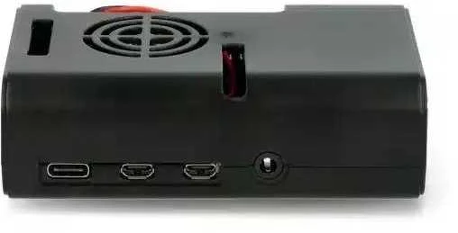 Kita Oem Raspberry Pi dėžutė justPi - juodos spalvos