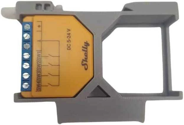 Kita Dvigubas DIN adapteris Shelly PLUS ir Gen3 relėms