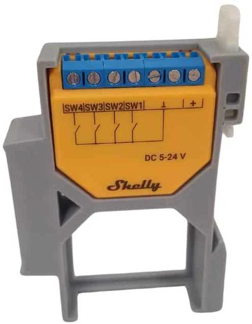 Kita Dvigubas DIN adapteris Shelly PLUS ir Gen3 relėms