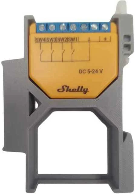 Kita Dvigubas DIN adapteris Shelly PLUS ir Gen3 relėms