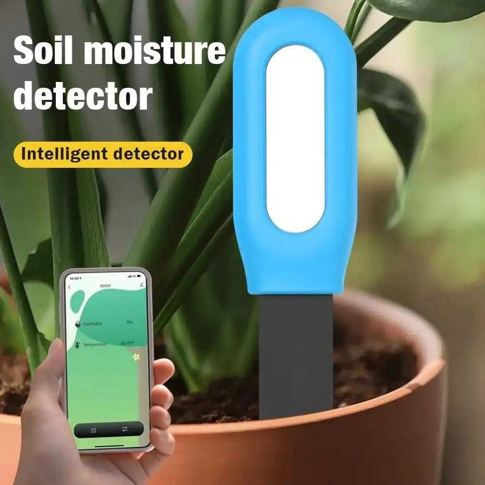 Moes Išmanus augalų dirvožemio drėgmės ir temperatūros matuoklis, TUYA, Bluetooth