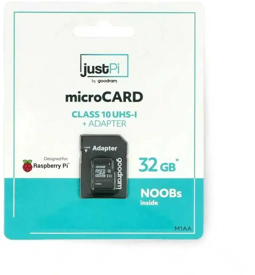 32GB SD kortelė su adapteriu pakuotėje