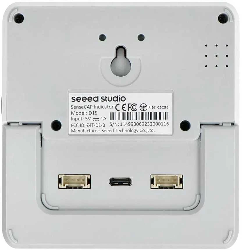 Kita Seeedstudio SenseCAP Indikatorius ESP32-4 Open-source ekranas CO2, tVOC, temperatūros, drėgmės sensoriai