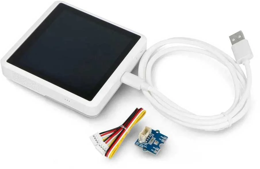 Kita Seeedstudio SenseCAP Indikatorius ESP32-4 Open-source ekranas CO2, tVOC, temperatūros, drėgmės sensoriai